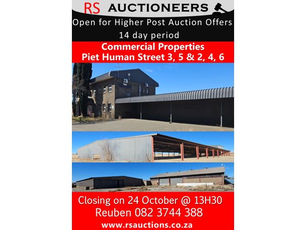 Commercial Property 3,5 & 2,4,6 Piet Human Street